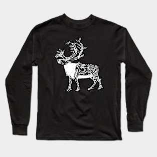 Gardens in the Arctic in White Long Sleeve T-Shirt